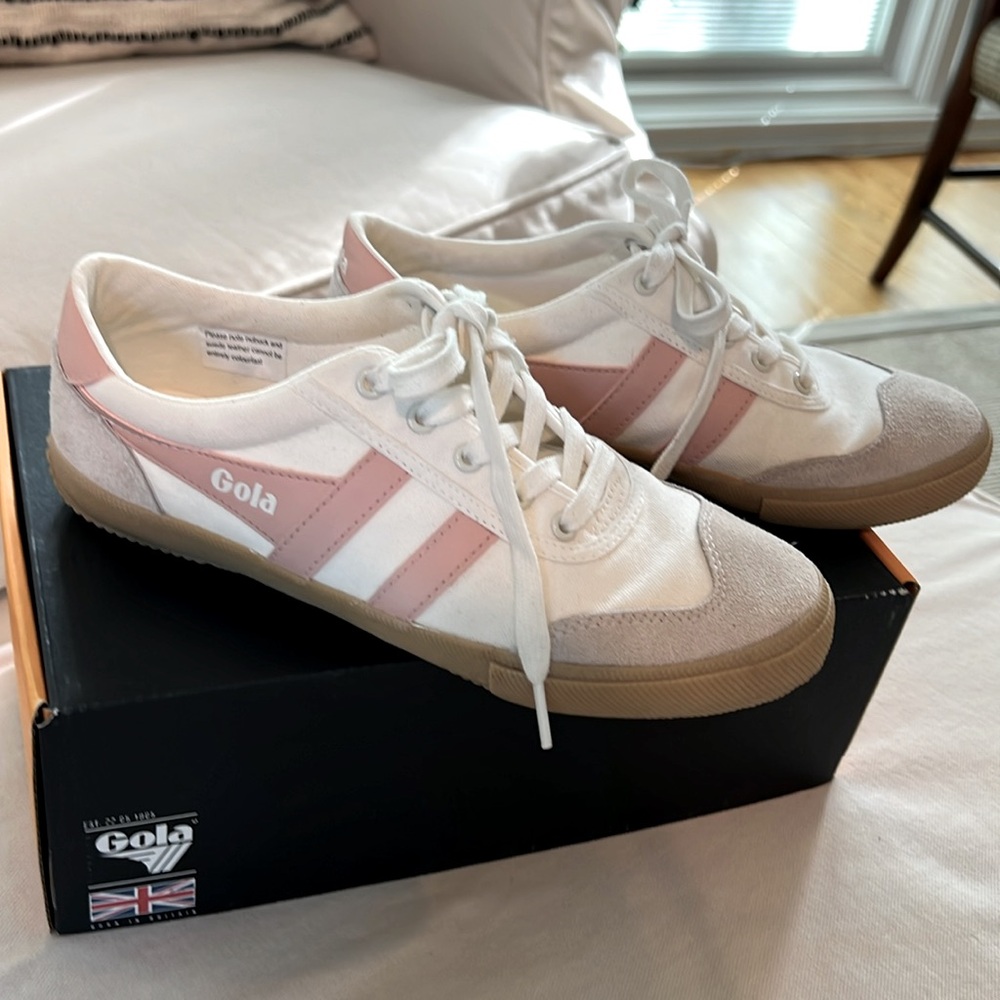Gola Classic Badminton Plimsoll Sneakers, 7.5